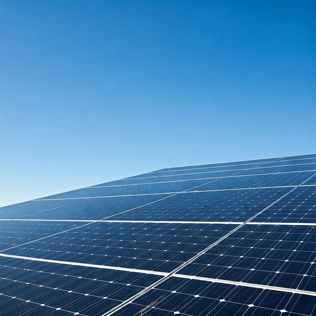 Solar panels installation